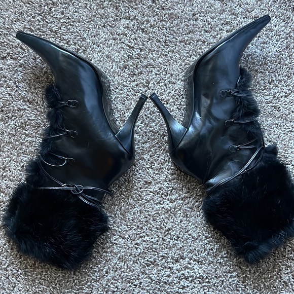 Enzo Angiolini Leather black boots in size 9M - Picture 3 of 10